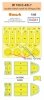 Omask 54041 Bf 109 E-4 / E-7 double-sided mask (for Wingsy Kits) 1/48